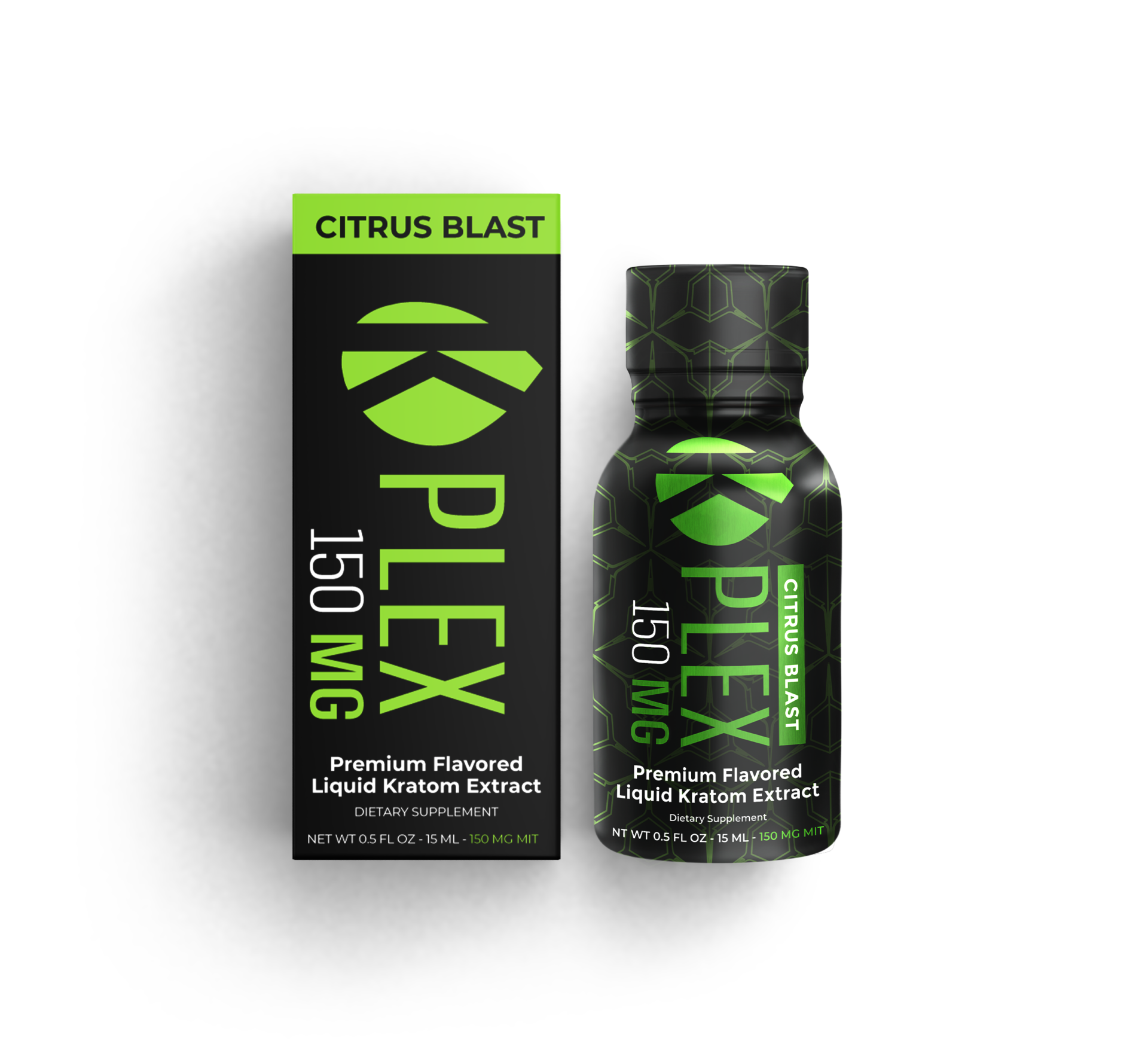 Professor Whyte's K-Plex Liquid Kratom Extract Shots 150MG