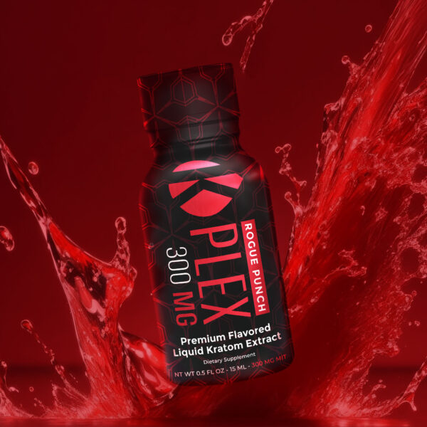 Professor Whyte's K-Plex Rogue Punch Kratom Extract Shots 300mg View 2