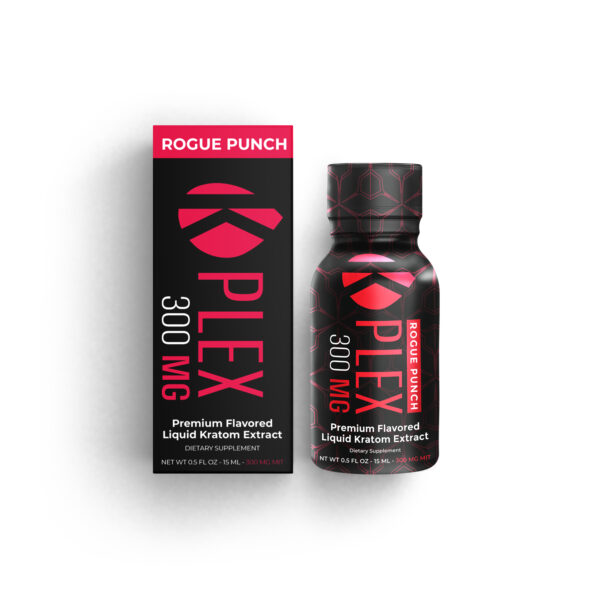 Professor Whyte's K-Plex Rogue Punch Kratom Extract Shots 300mg