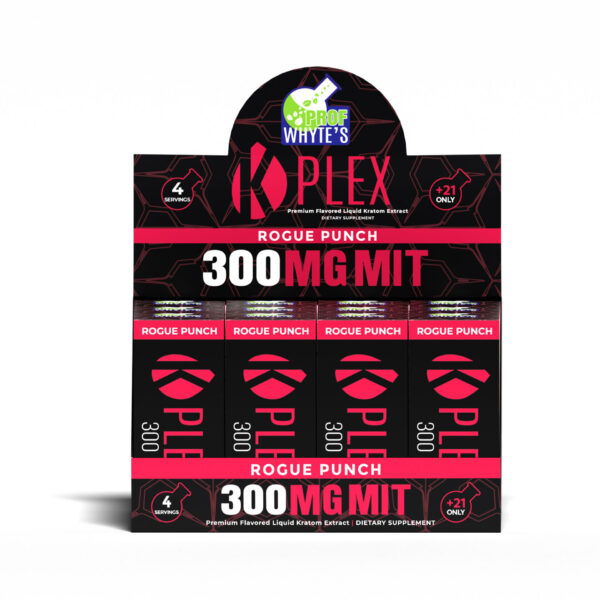K-Plex Rogue Punch Kratom Shots 300mg View 6